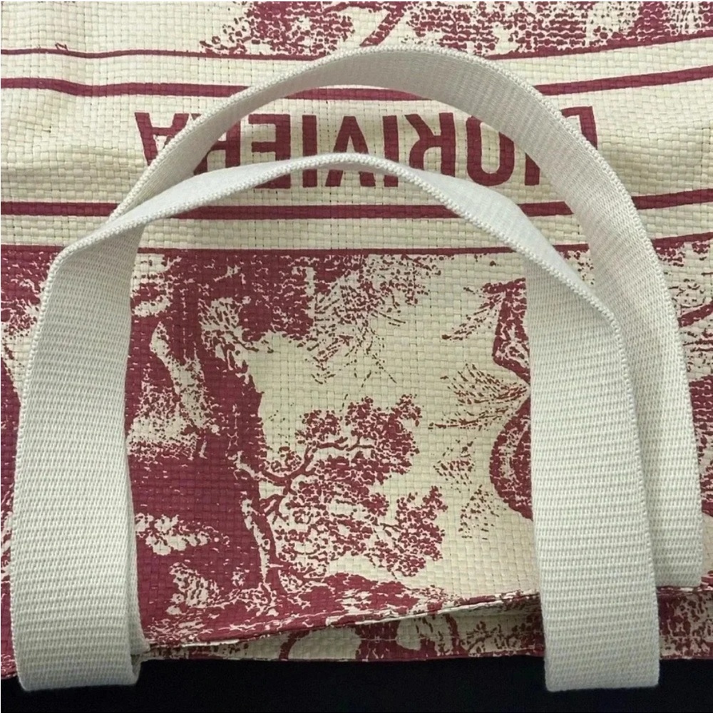 Christian Dior Dioriviera Raffia ❤️ Limited Edition 
Shopping Tote - Picture 10 of 14